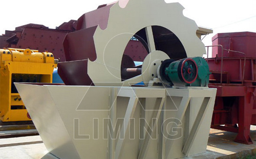 sand washing process